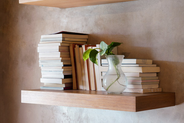 Are Butcher Block Floating Shelves Sturdy Enough to Hold Books