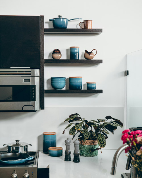 Kitchen Floating Shelves