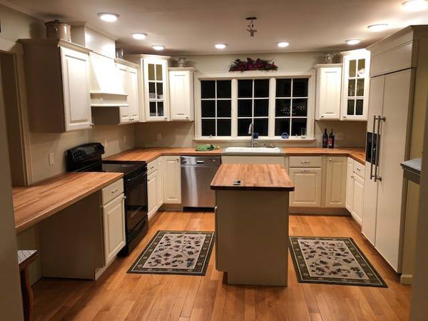 Red Oak Kitchen Countertops - Butcher Block Care