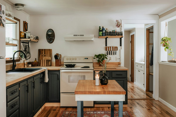 Wood Butcher Block Countertop Installation